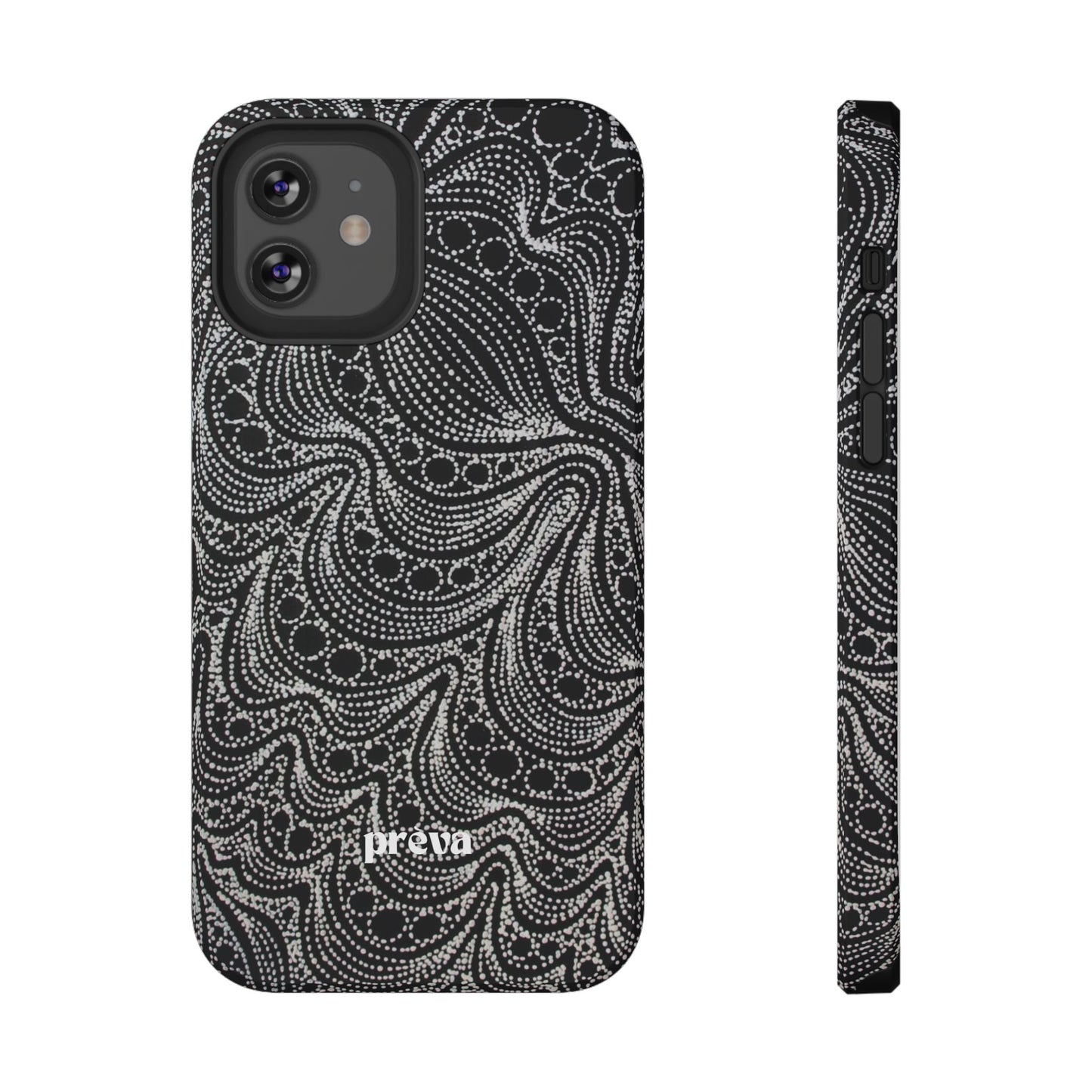 Abstract Midnight Lace Phone Case