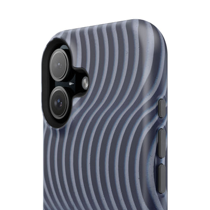Wavy Navy Phone Case