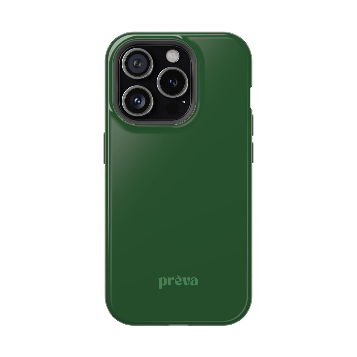 Impact-Resistant Phone Case — Forest Green Slim Armor