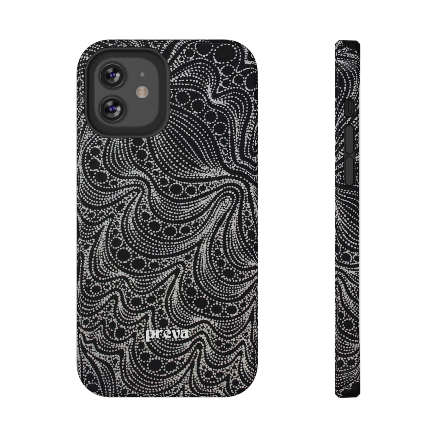 Abstract Midnight Lace Phone Case