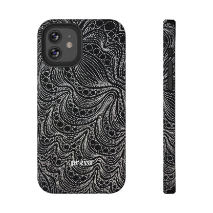 Abstract Midnight Lace Phone Case