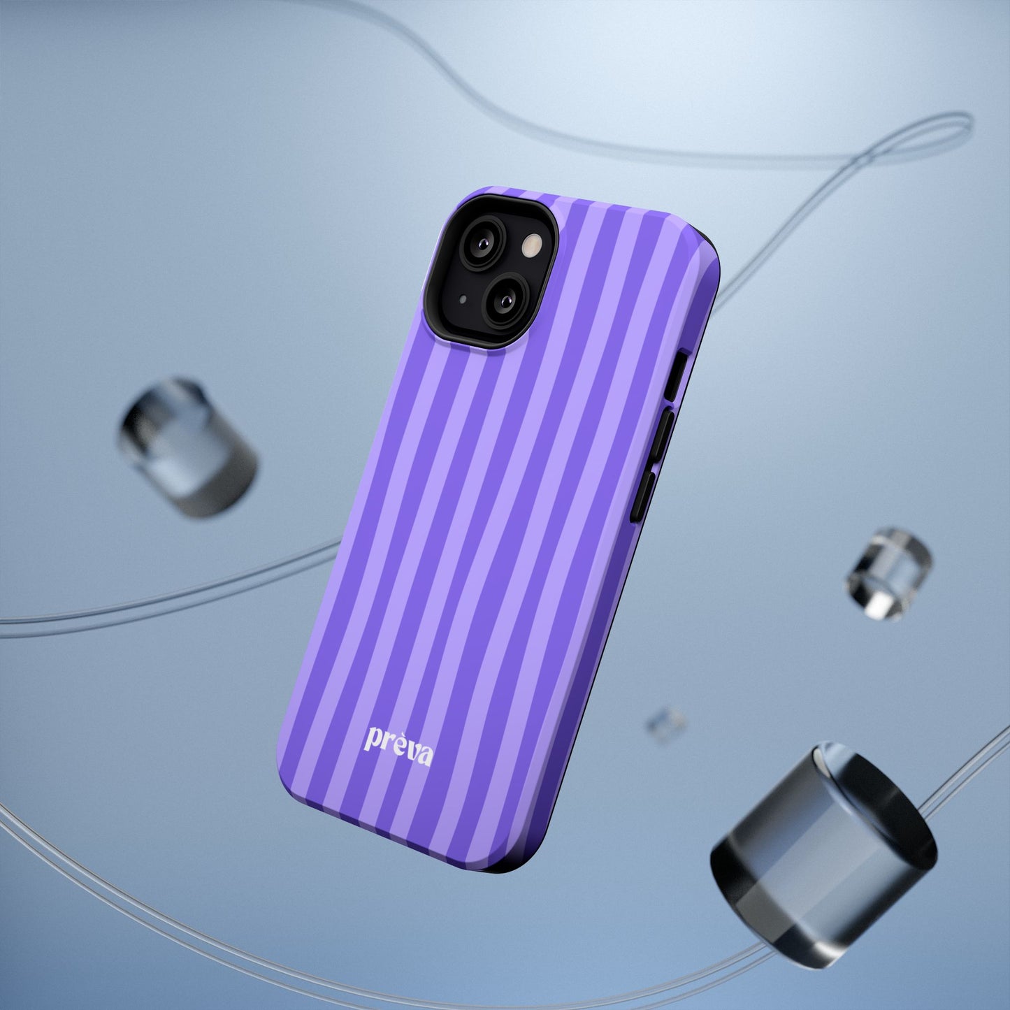 Lavender Stripes Phone Case