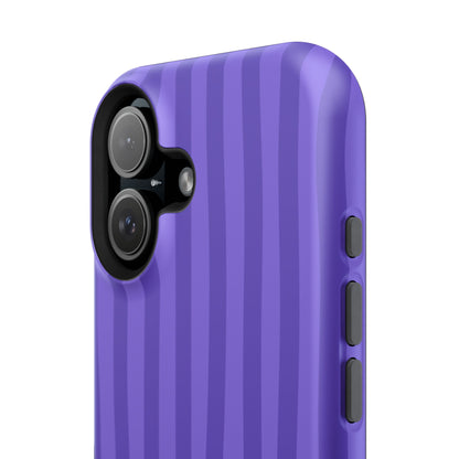 Dark Purple Stripes Phone Case