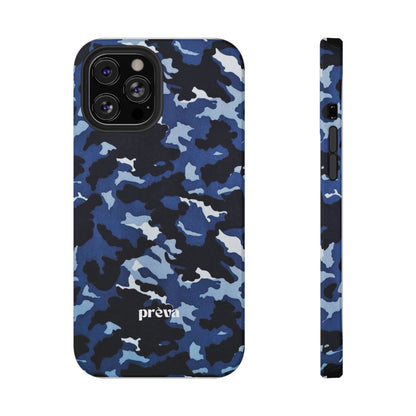 Blue Camo Phone Case