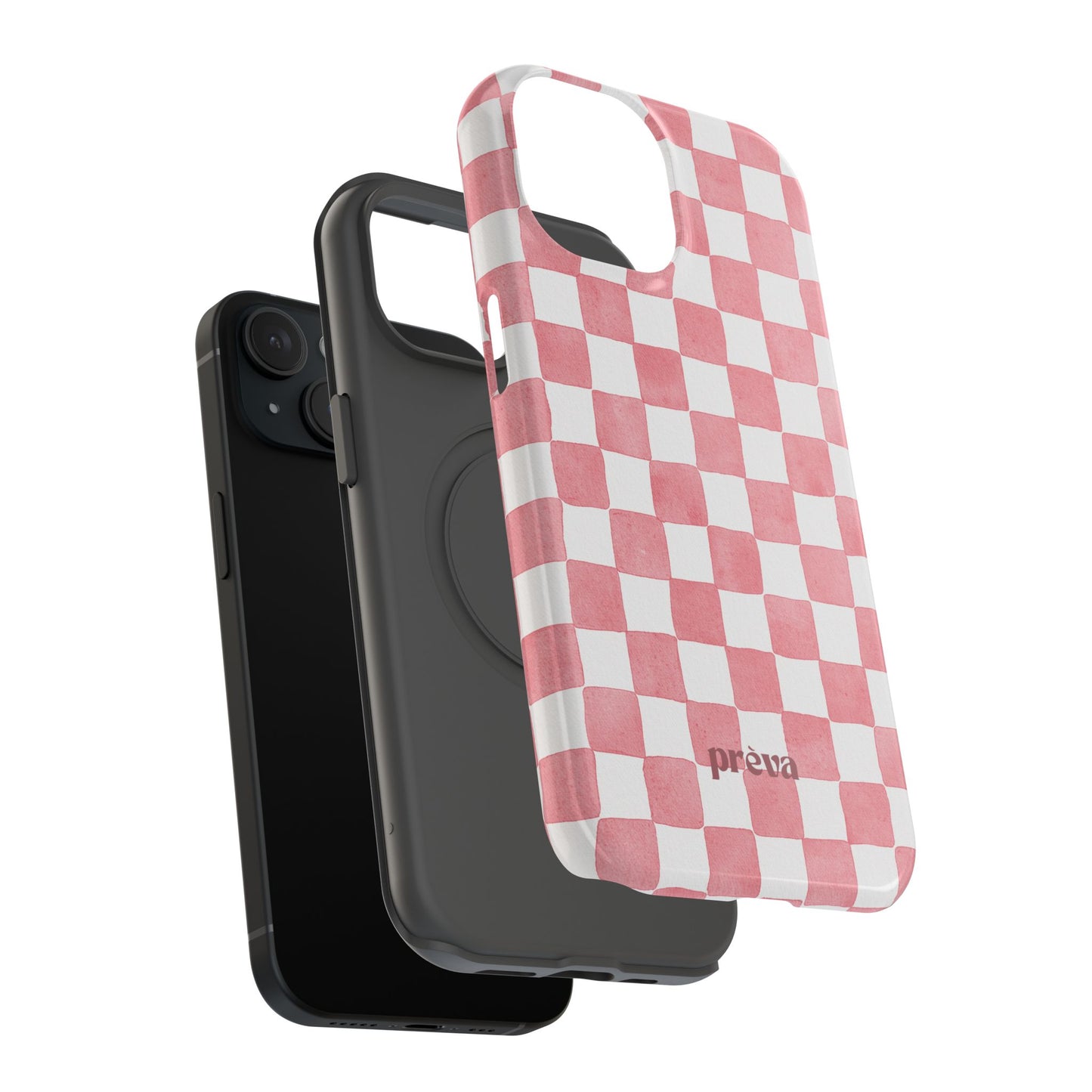 Pink Checkers Phone Case