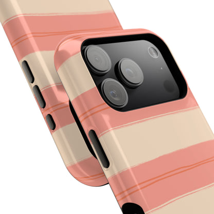 Coral Coast Stripes Phone Case