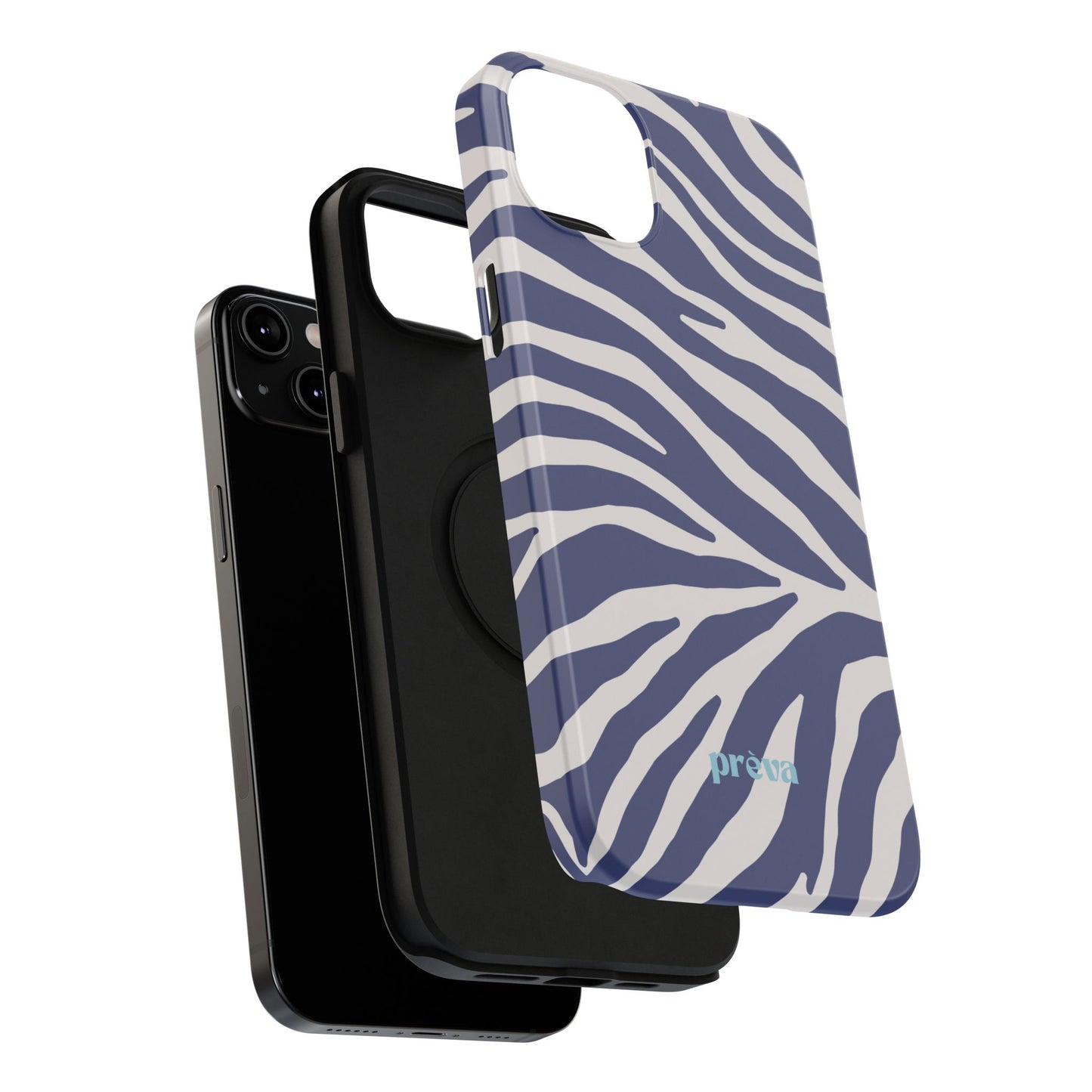 Blue Zebra Phone Case