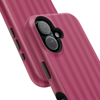 Magenta Stripes Phone Case
