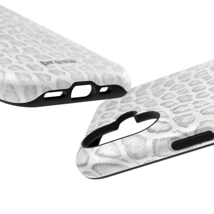 White Snake Phone Case