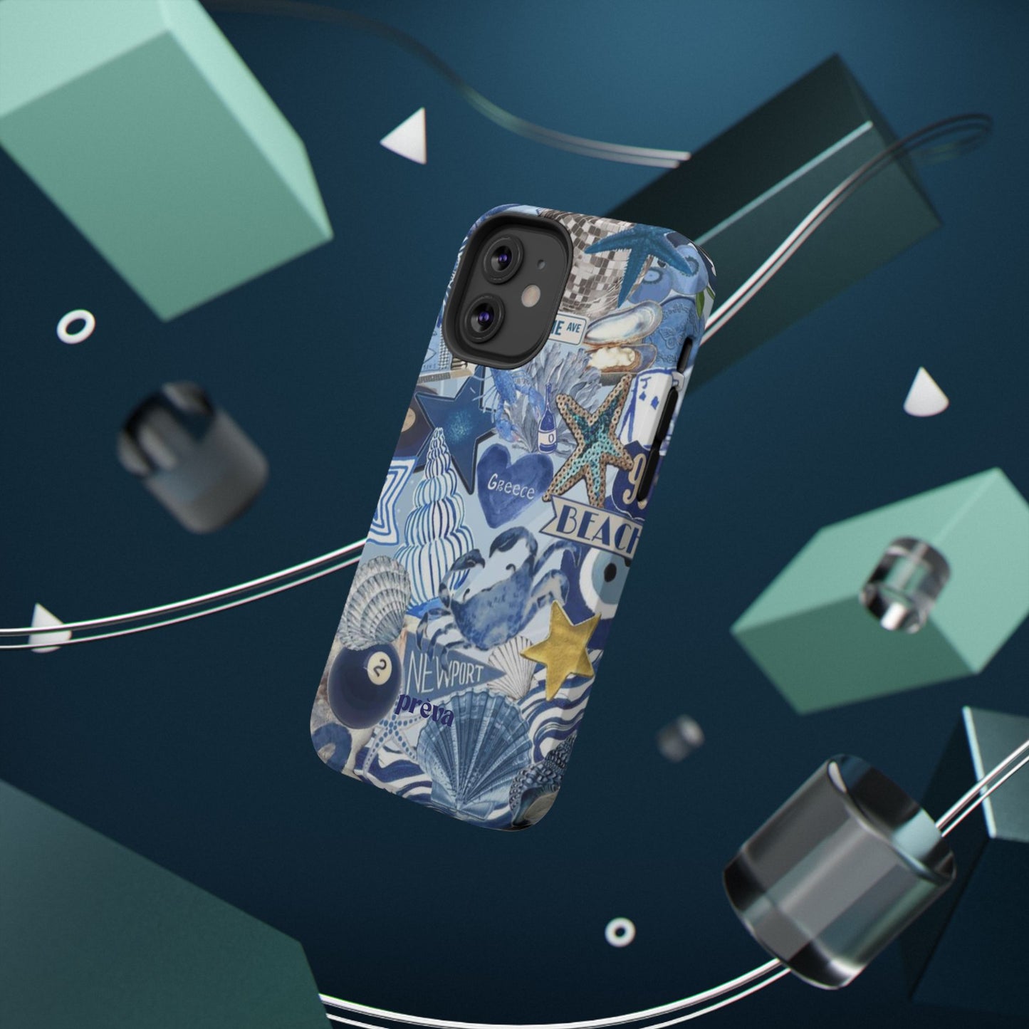 Coastal Collage Phone Case