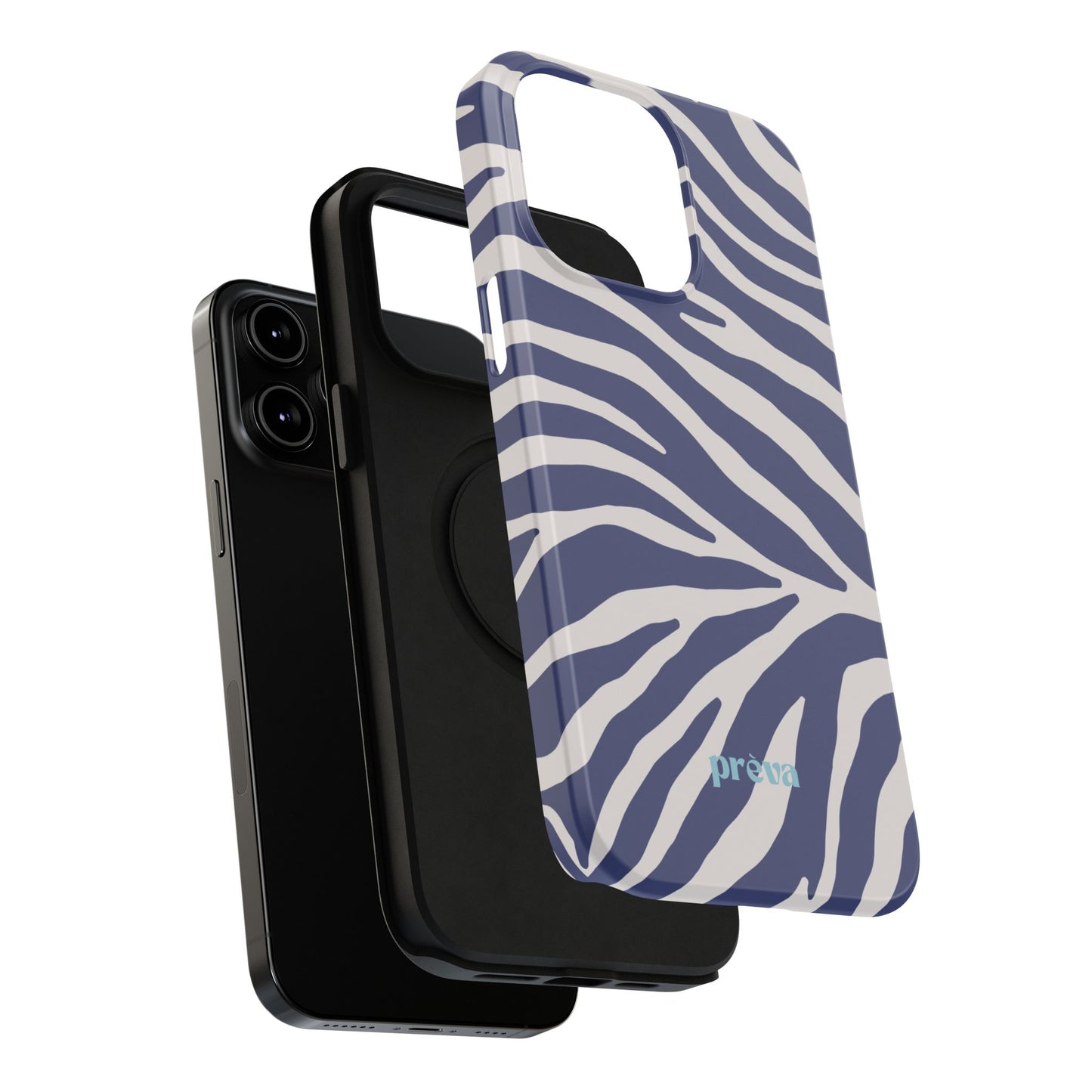 Blue Zebra Phone Case