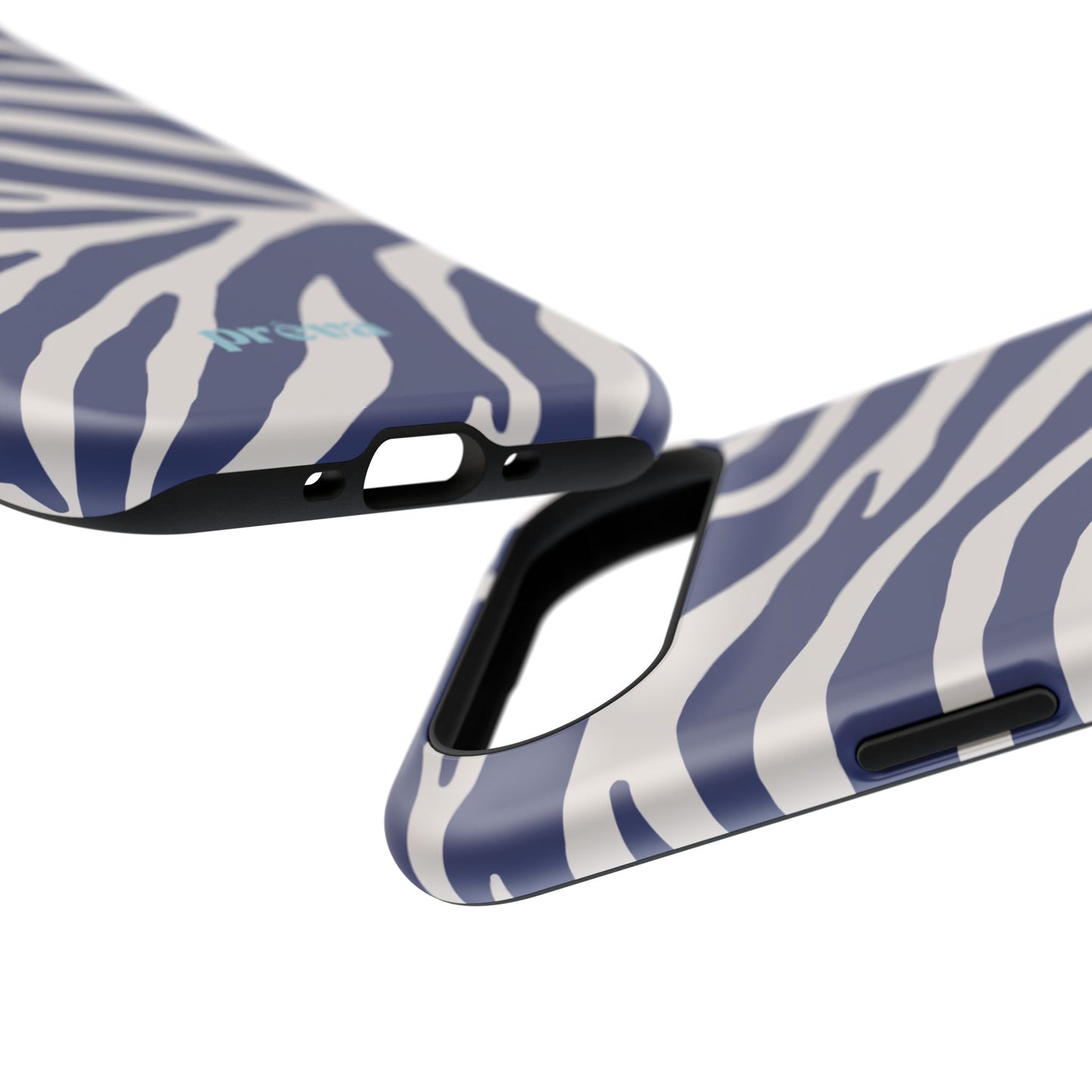 Blue Zebra Phone Case