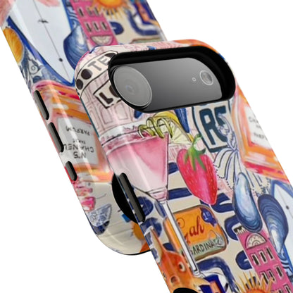 Tropical Beach Collage Phone Case