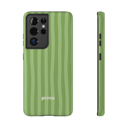 Light Green Stripes Phone Case