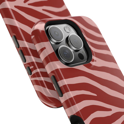 Red Zebra Phone Case