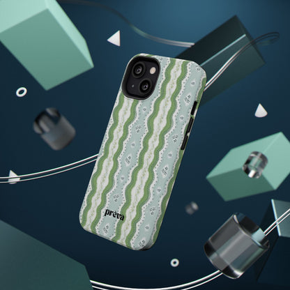 Green Waves Phone Case