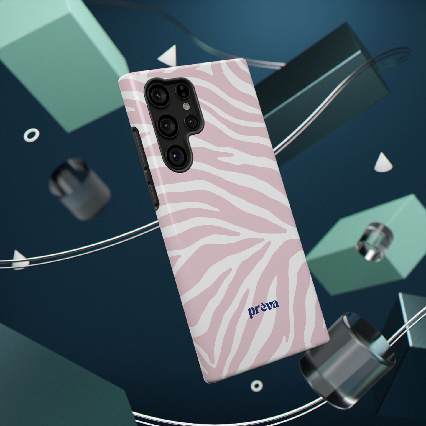 Pink Zebra Phone Case