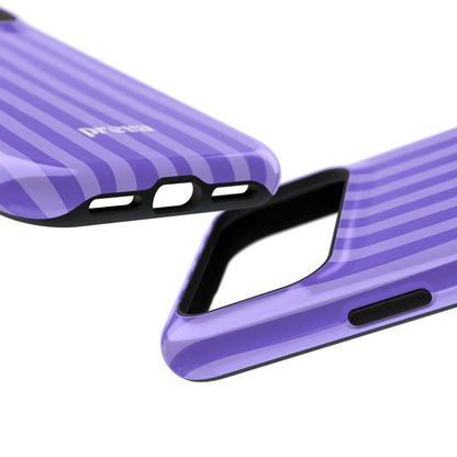 Lavender Stripes Phone Case