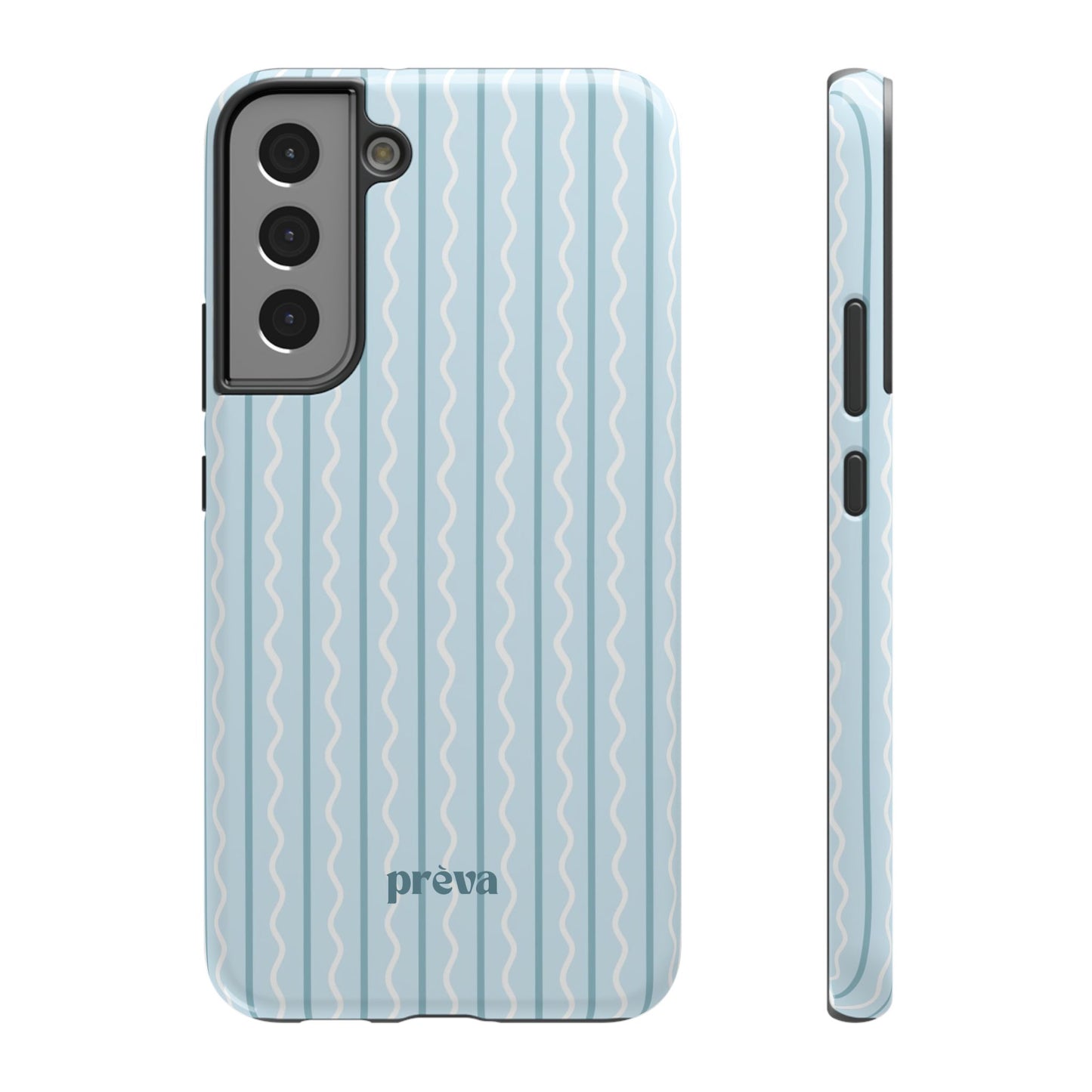 Blue Island Stripes Phone Case