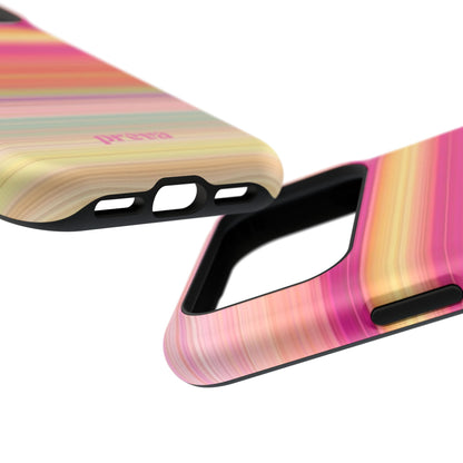 Pastel Stripe Rays Phone Case