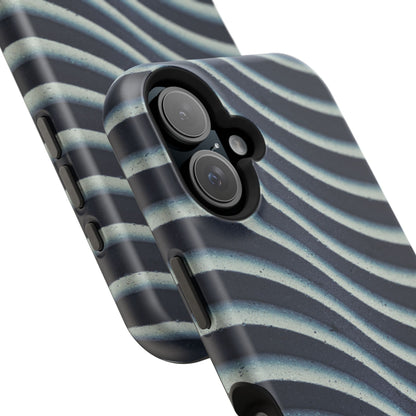 Navy Waves Phone Case
