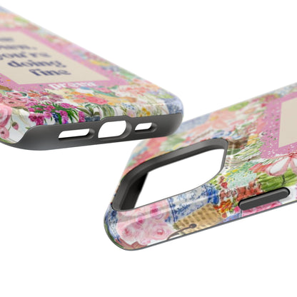 Slow Down Flowers x notsoken Phone Case