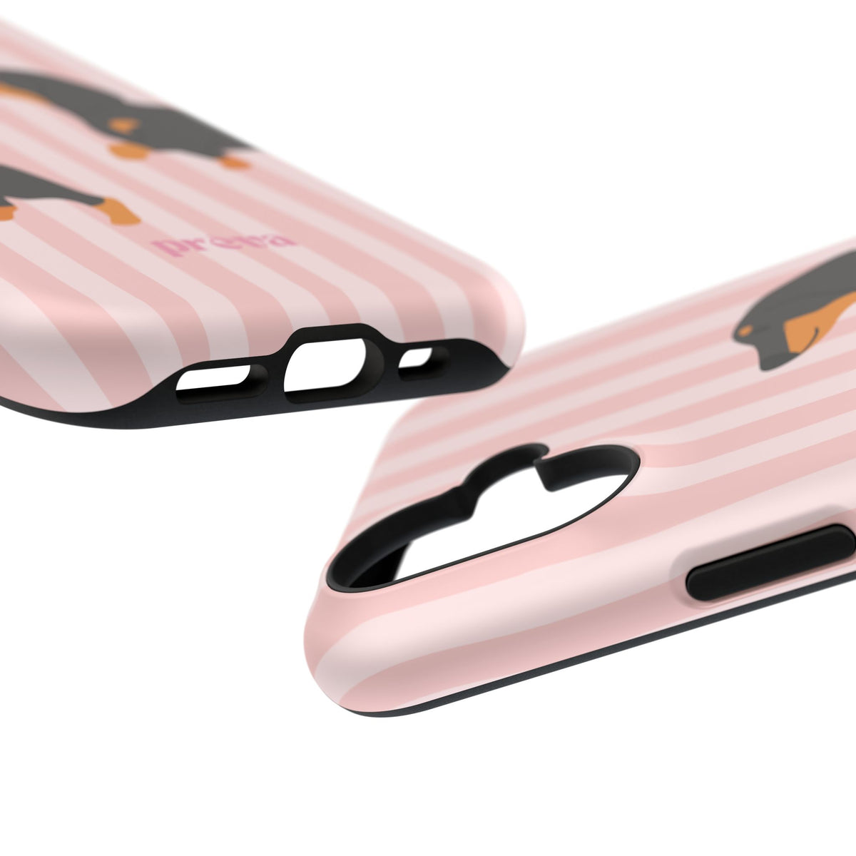 Dachshund Pink Stripes