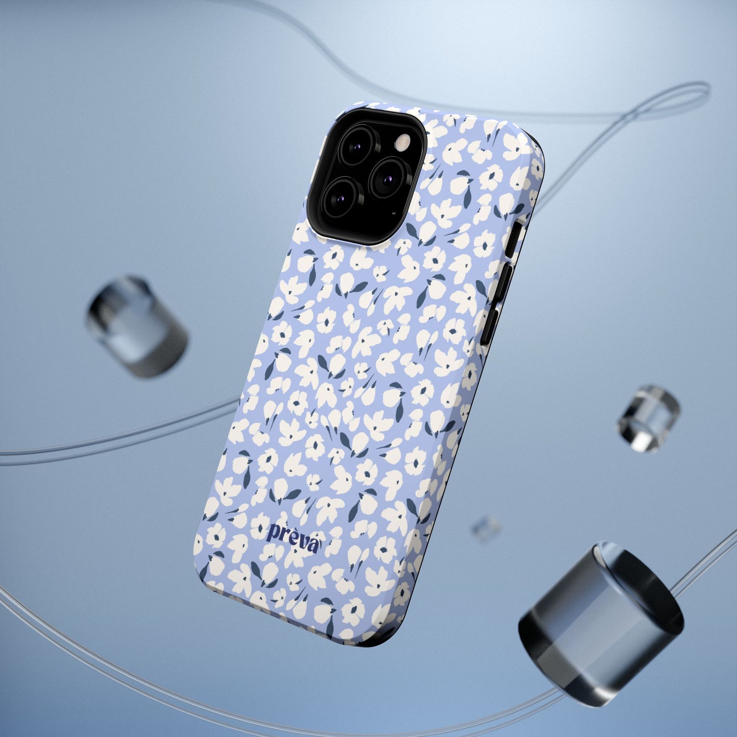 Petals On Blue Phone Case