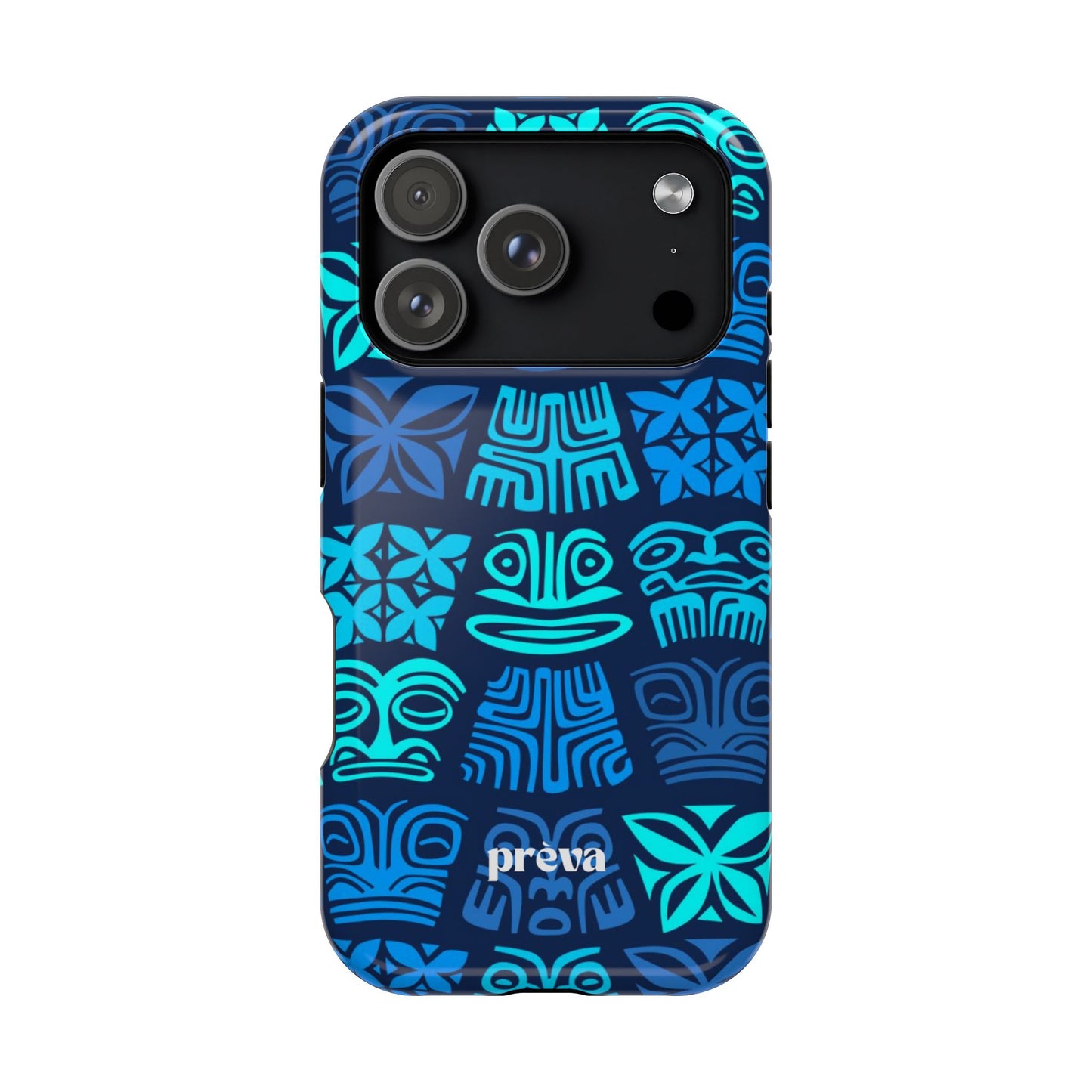 Blue Tiki Phone Case