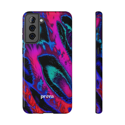 Neon Swirl Phone Case