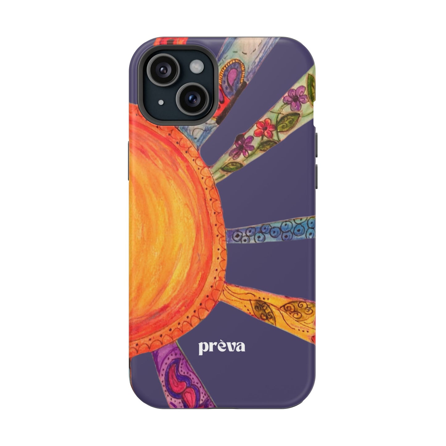 Purple Cancun Sun Phone Case