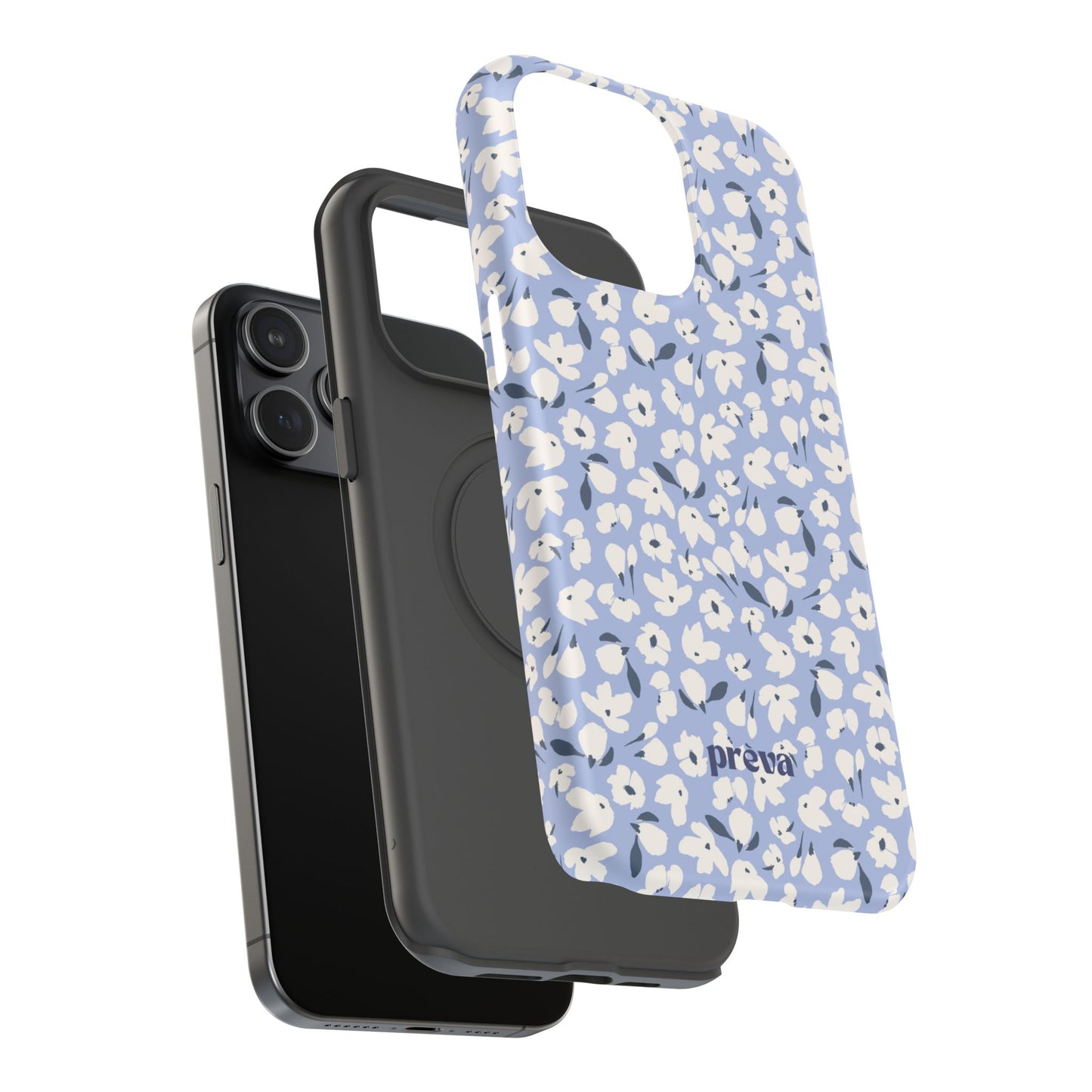 Petals On Blue Phone Case