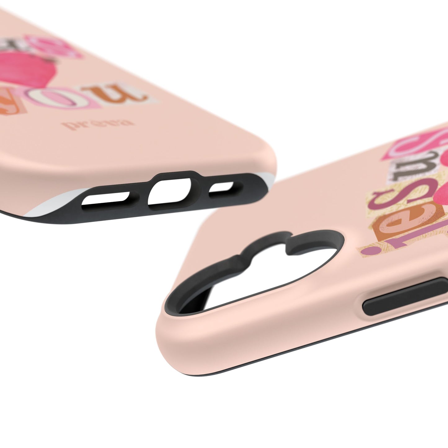 Pink Jesus Loves You Phone Case