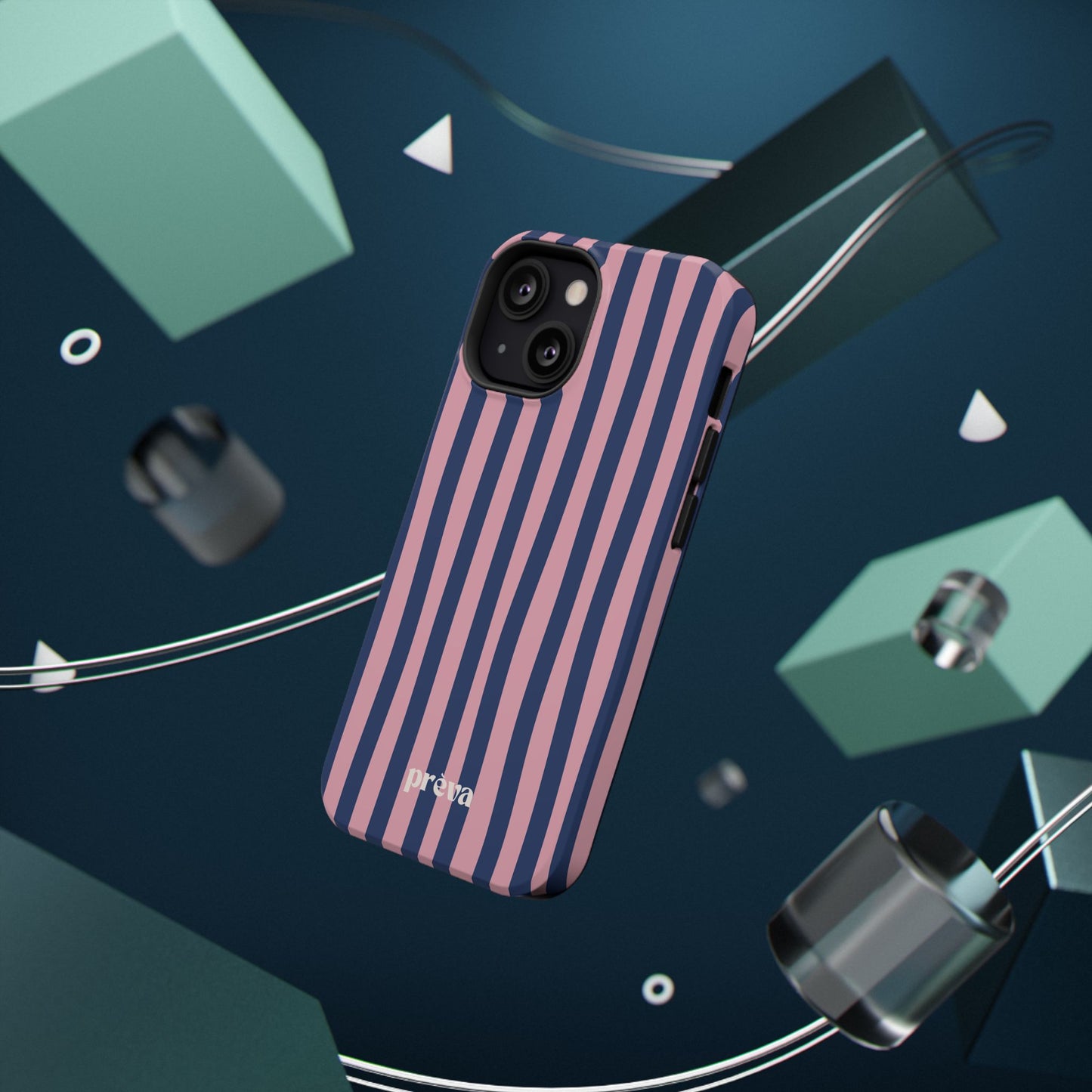 Blue and Pink Stripes Case
