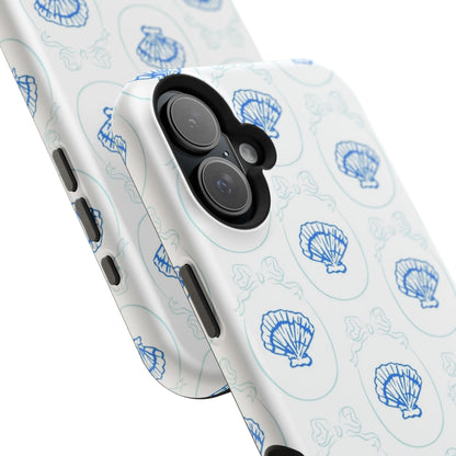 Fancy Teal Shell Phone Case
