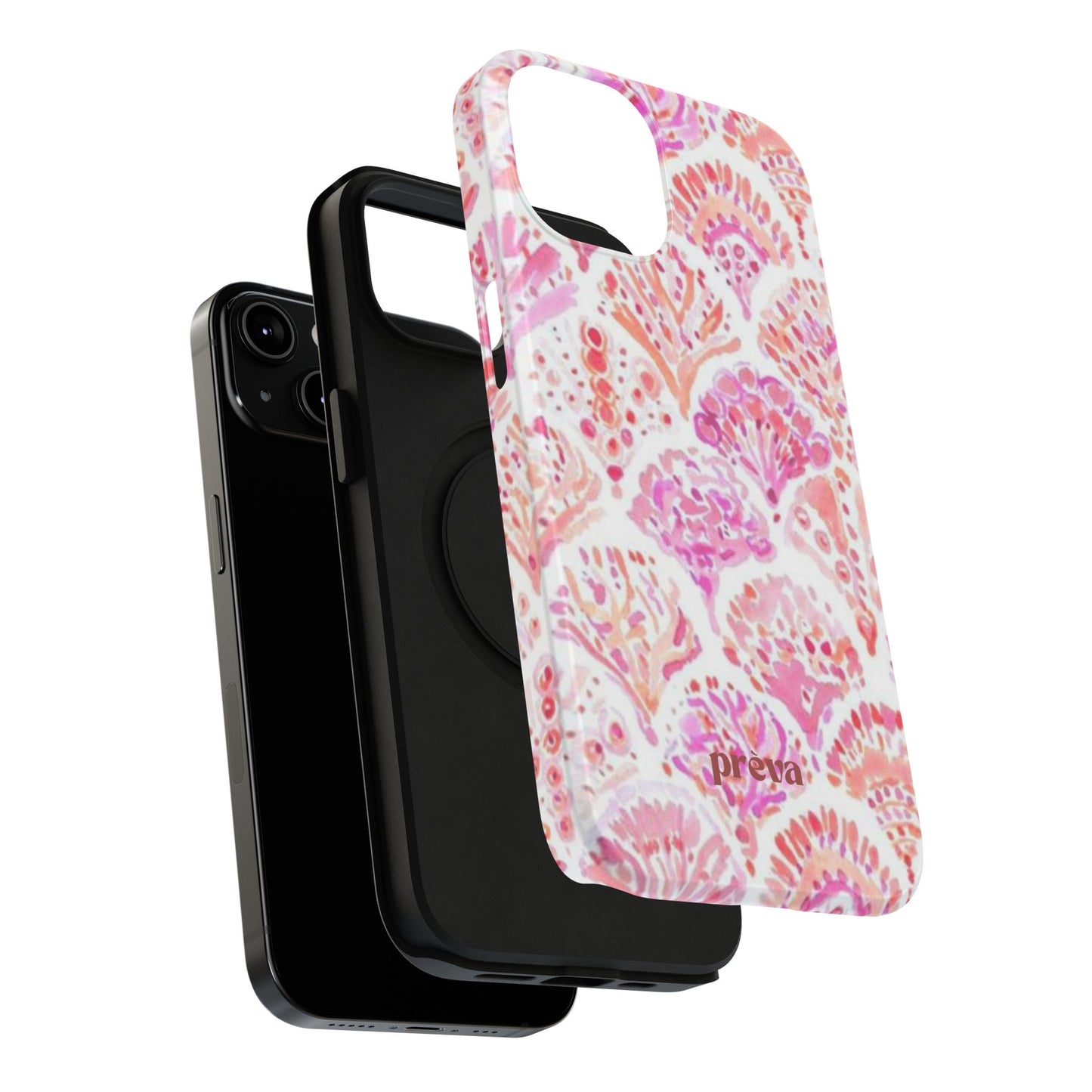 Pink Shell Watercolor Phone Case