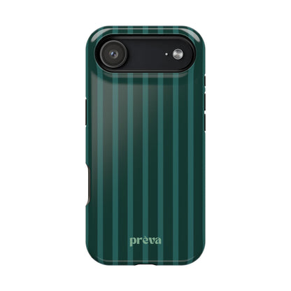 Striped Green Phone Case
