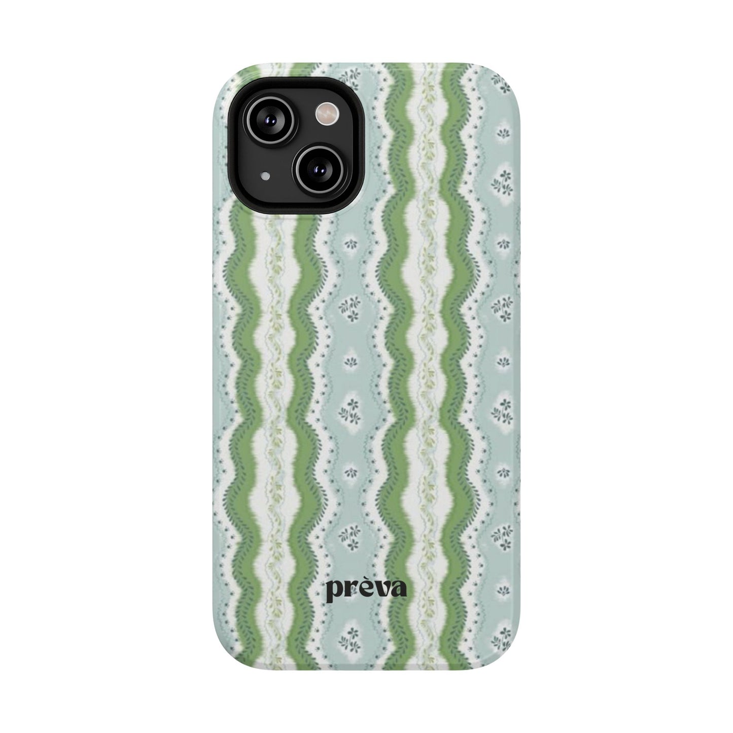 Green Waves Phone Case