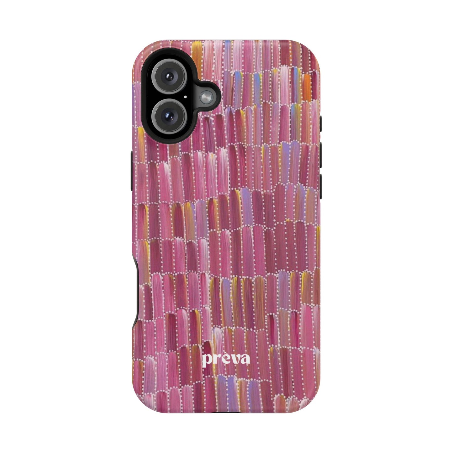 Pink Brushstroke Phone Case