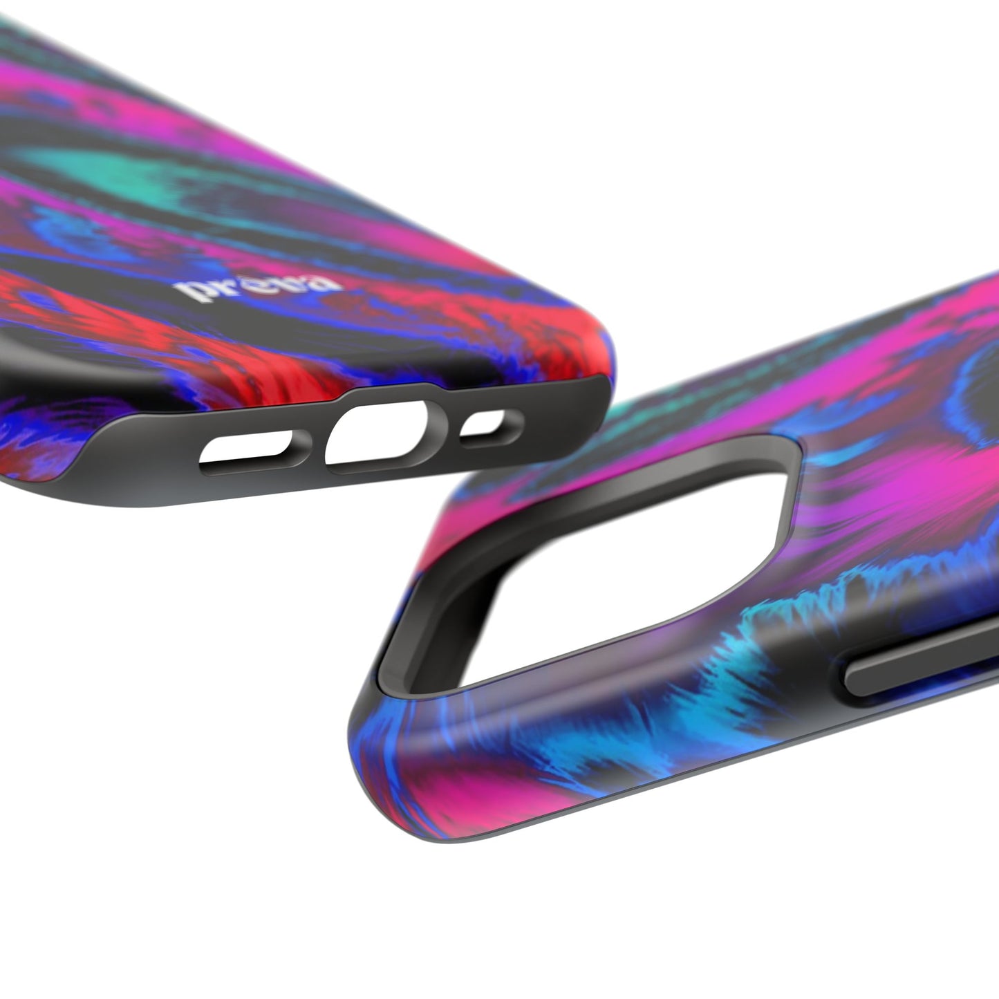 Neon Swirl Phone Case