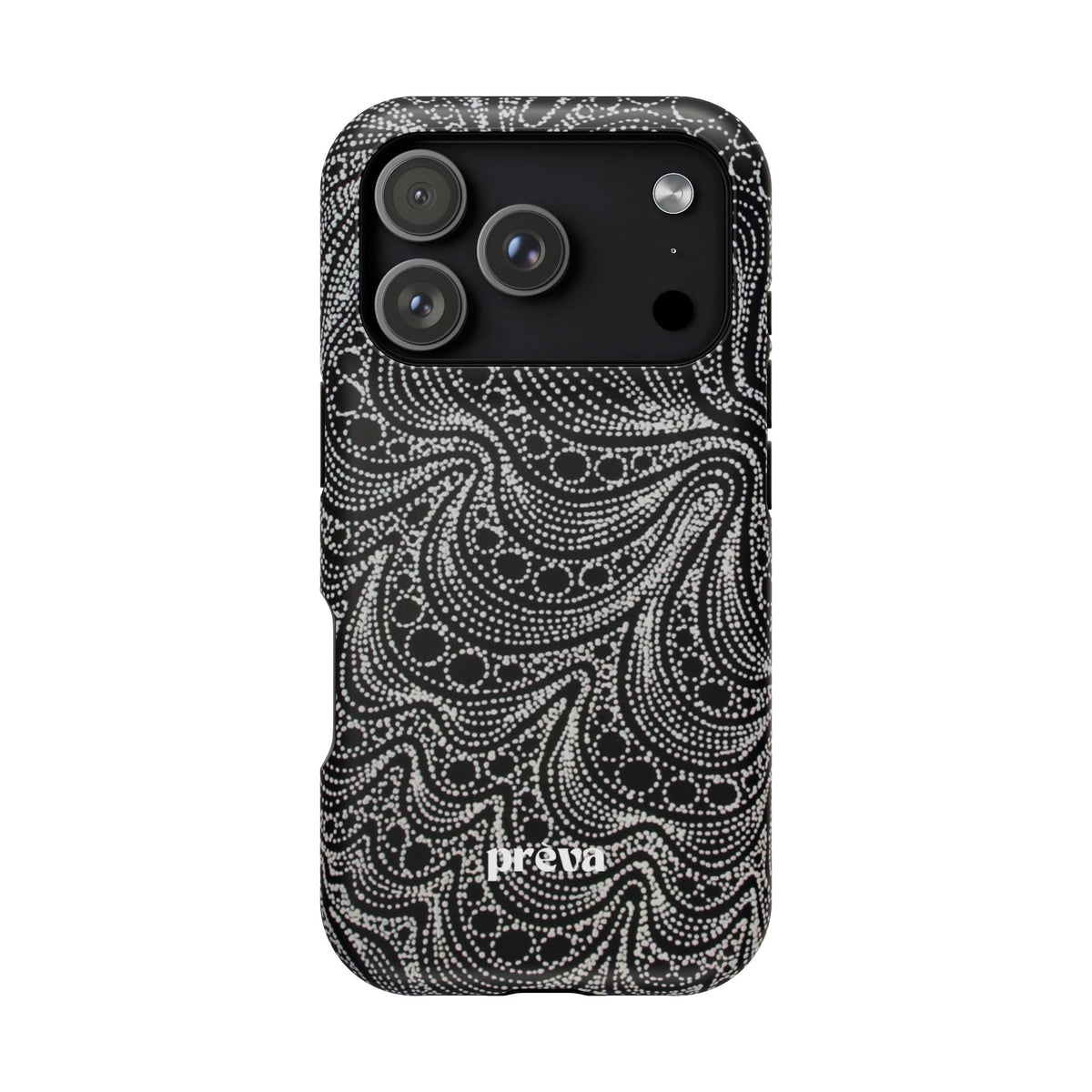 Abstract Midnight Lace Phone Case