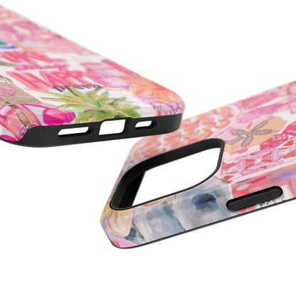Pink Tropical Collage Phone Case