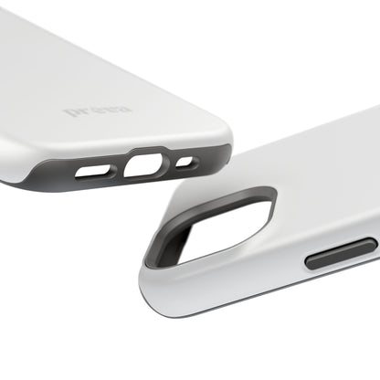 White & Grey Phone Case