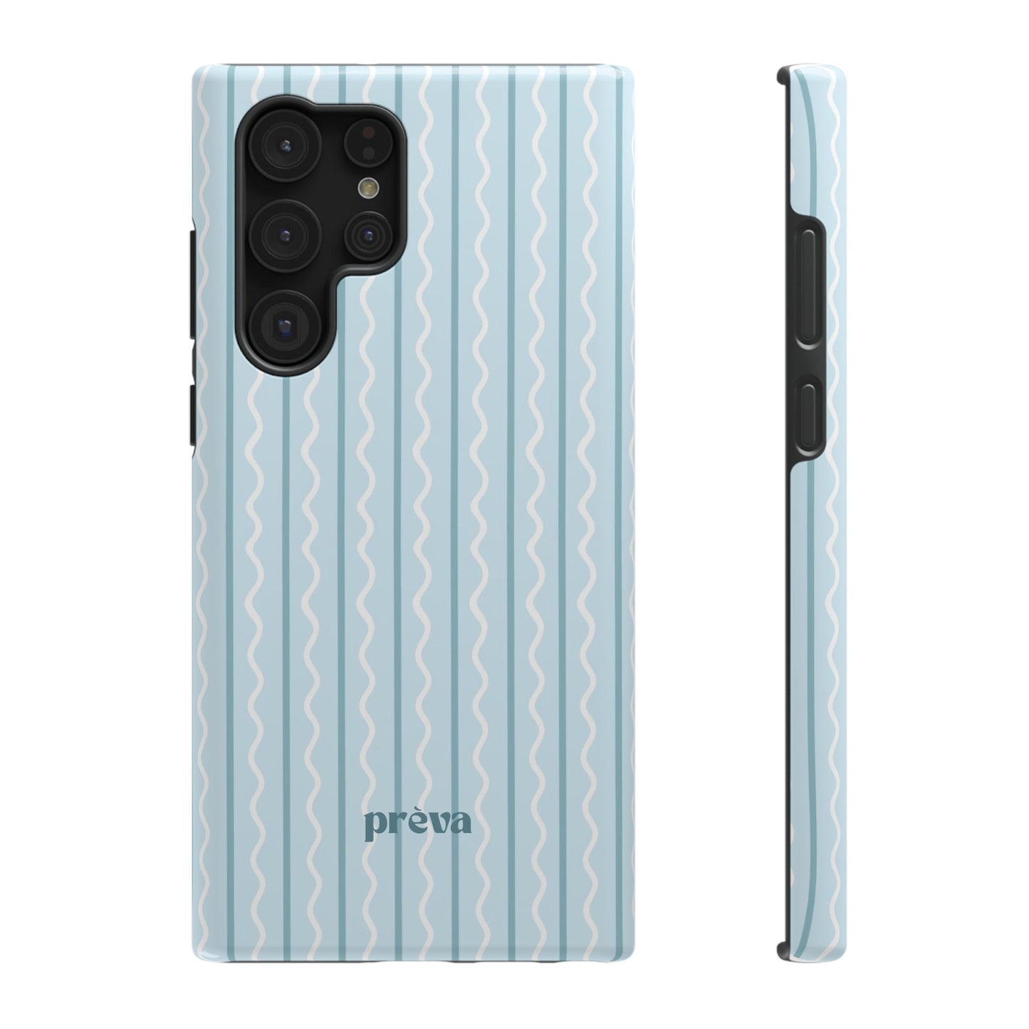 Blue Island Stripes Phone Case