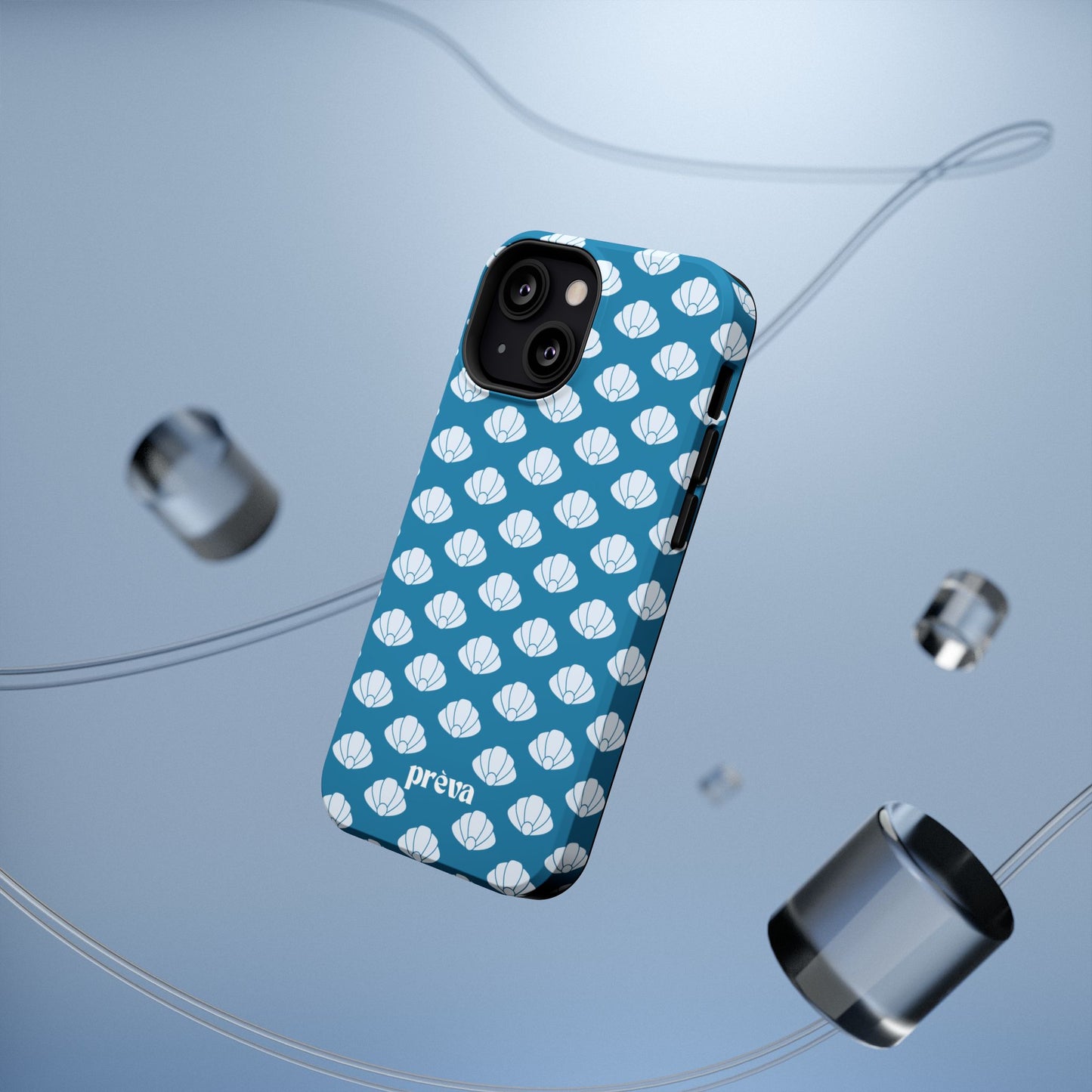 Shellfull teal Phone Case