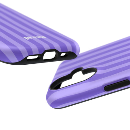 Lavender Stripes Phone Case