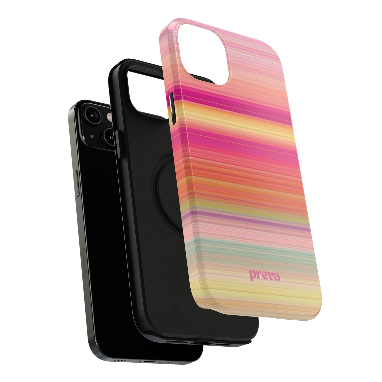 Pastel Stripe Rays Phone Case
