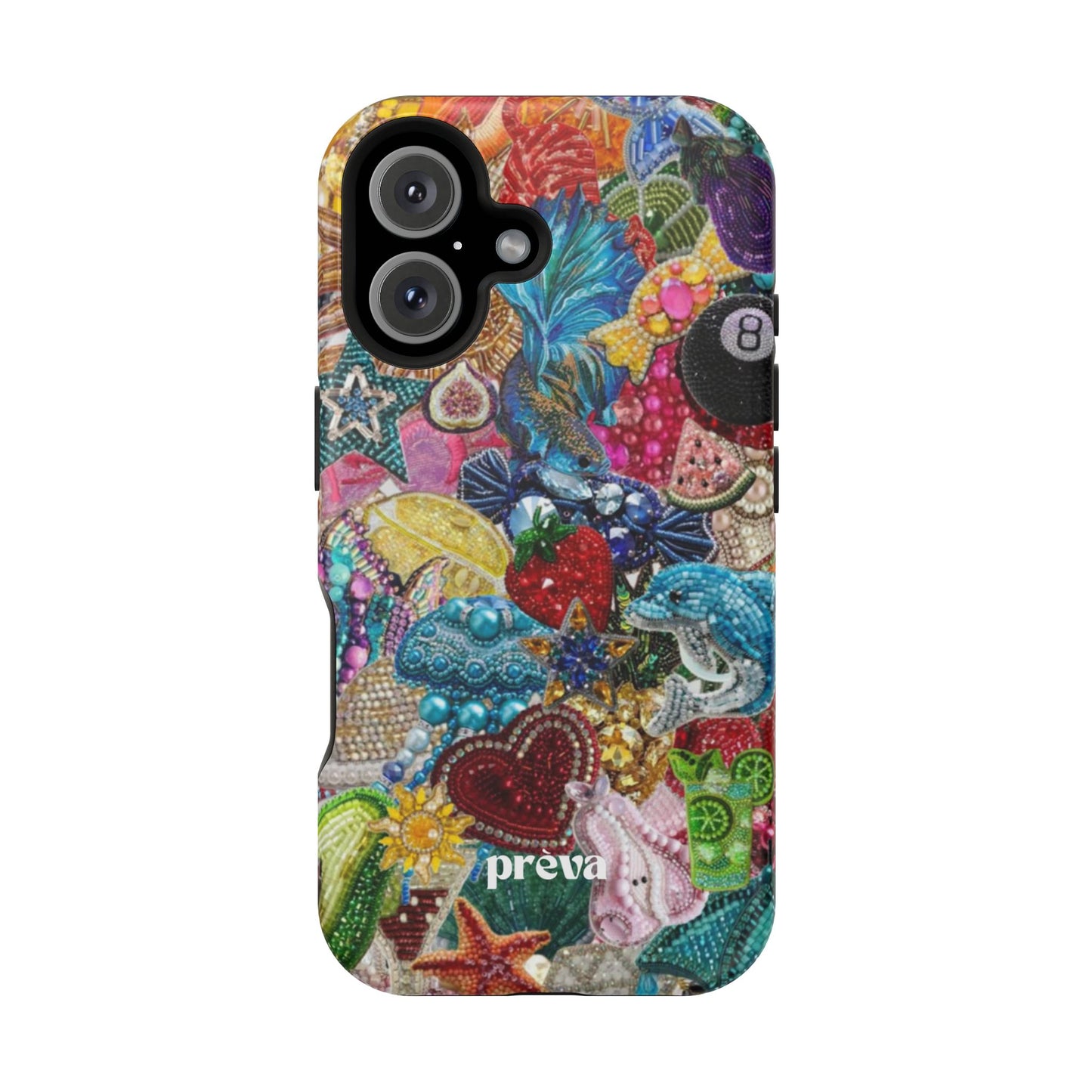 Colorful Rhinestone Phone Case