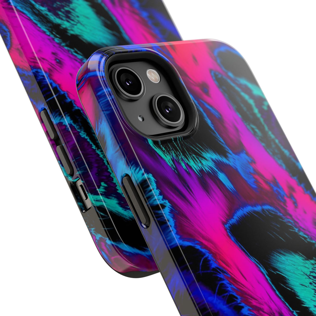 Neon Swirl Phone Case