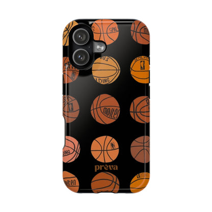 Black Basketball Phone Case